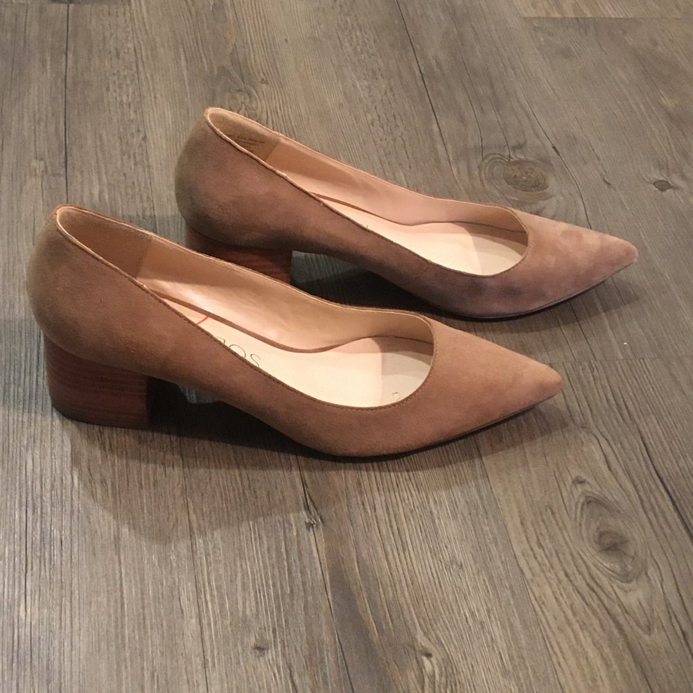 Sole Society Andorra Block Heel Pump